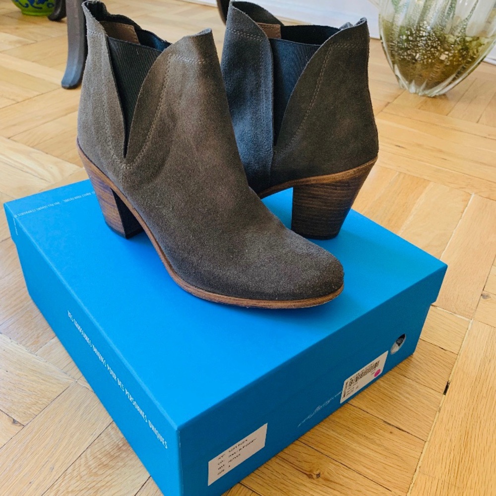 Suede Booties - image 1